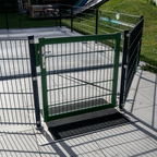 Poolzaun Tor mit Bodenplatte