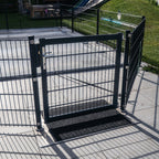 Poolzaun Tor mit Bodenplatte